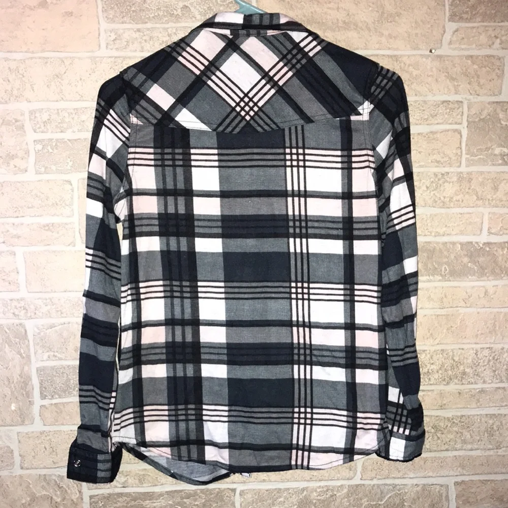 Passport Plaid Button Down Shirt - Picture 5 of 6